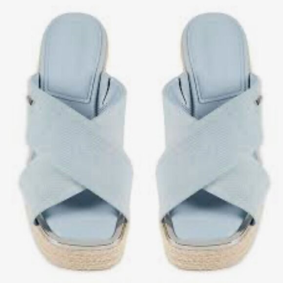 NWOB ~ DKNY Maryn Crisscross Espadrille Sandals SZ 9 - Picture 2 of 12